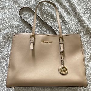 Tan Michael Kors purse